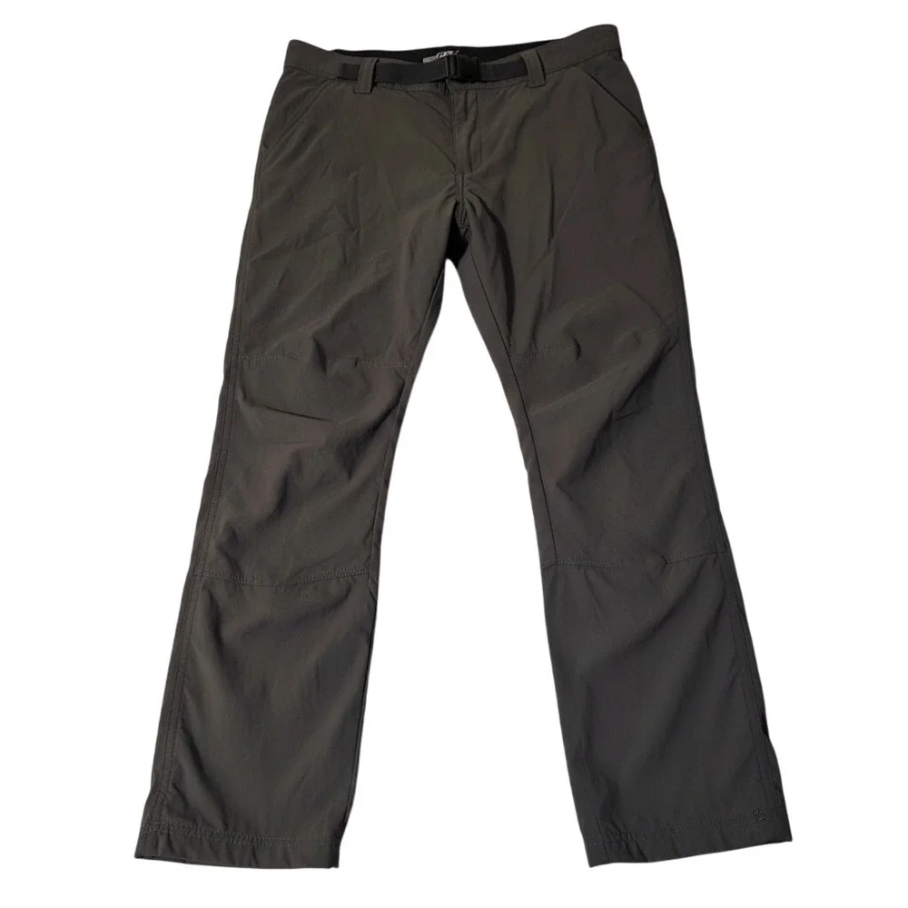 Wrangler ATG Pants Mens 34x30 Gray All Terrain Gear Hiking‎ Nylon Stretch